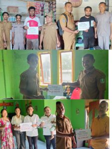 Pemdes Kuwo Salurkan Bantuan Gereja, Pemuda, dan Honor PAUD